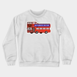 Manchester United 1999 Treble parade bus Crewneck Sweatshirt